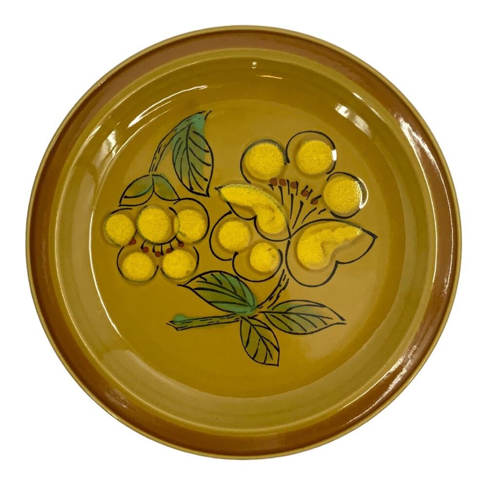Vintage Fashion Manor Flora Stoneware 12” Dinner Plate